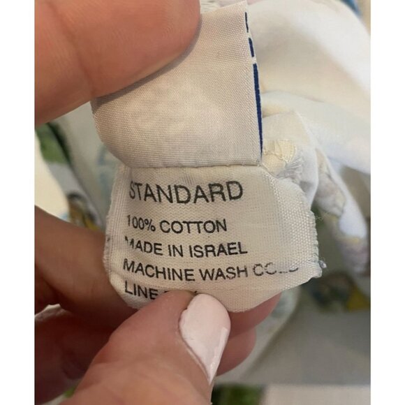 Set of 2 Vintage Traditions Pamela Kline Football Standard Sized Pillowcases - Picture 10 of 10